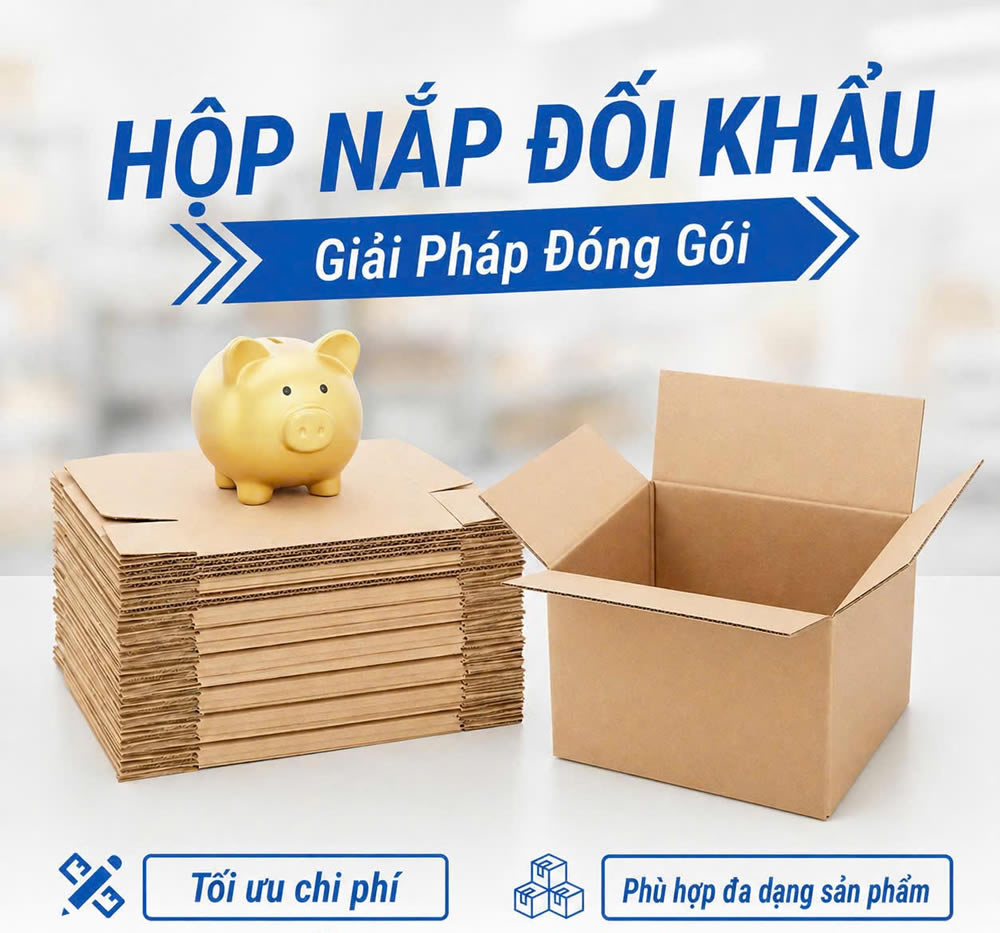 Thùng hộp carton bao bì túi giấy