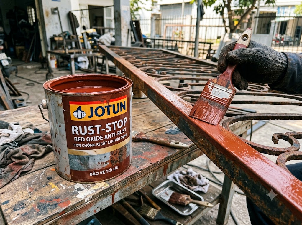Sơn tẩy phủ chống rỉ sét kim loại