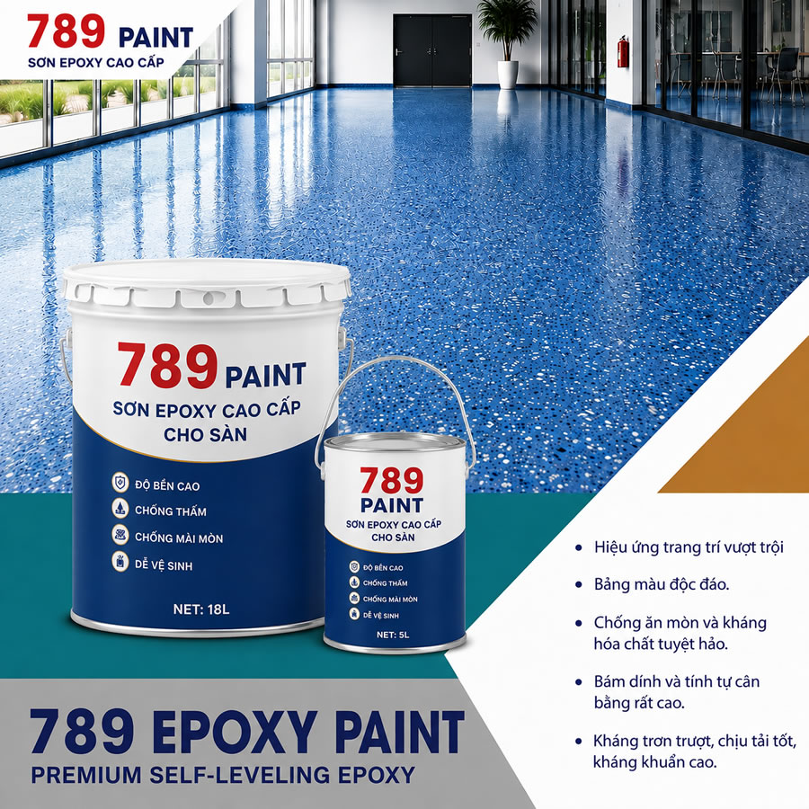 Sơn s&agrave;n giả đ&aacute; epoxy granito Vinh Nghệ An